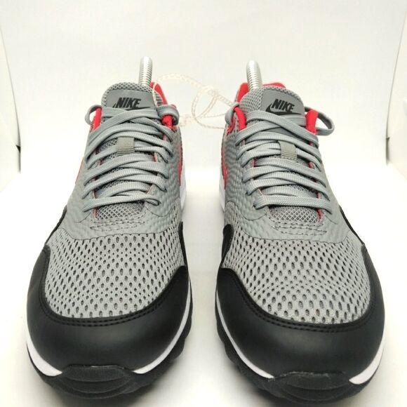 Nike Air Max 1 Golf Spikeless Shoes Men\'s Size 7.5‎ Grey, Red, Blue